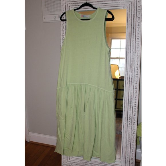 Free People Dresses & Skirts - Free People Lime maxi dress